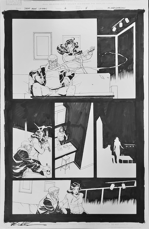 Dead Man Logan 6 pg. 5 by Mike Henderson